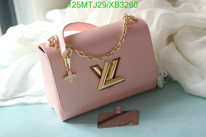 LV Bags-(4A)-Pochette MTis Bag-Twist-,Code: XB3260,$: 125USD