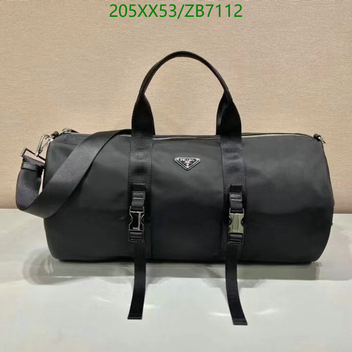 Prada Bag-(Mirror)-Handbag-,Code: ZB7112,$: 199USD