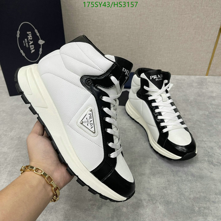 Men shoes-Prada, Code: HS3157,$: 175USD