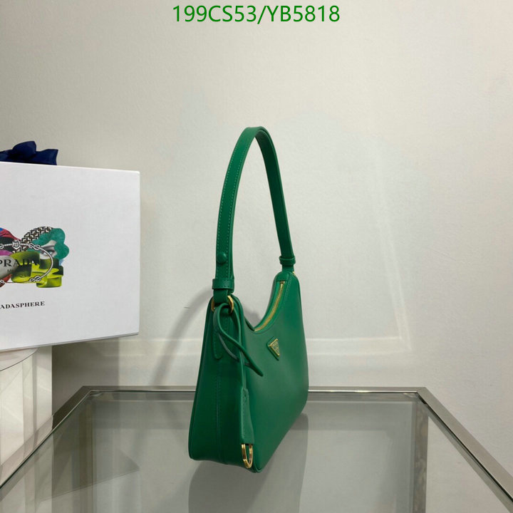 Prada Bag-(Mirror)-Re-Edition 2000,Code: YB5818,$: 199USD