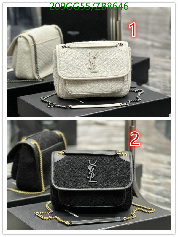 YSL Bag-(Mirror)-Niki Series,Code: ZB8646,$: 209USD