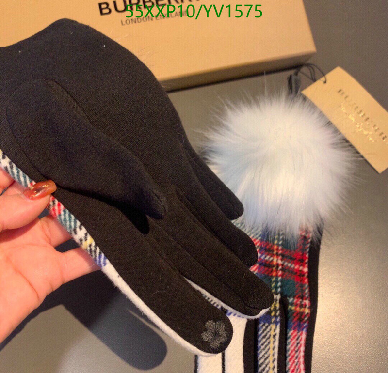 Gloves-Burberry, Code: YV1575,$: 55USD