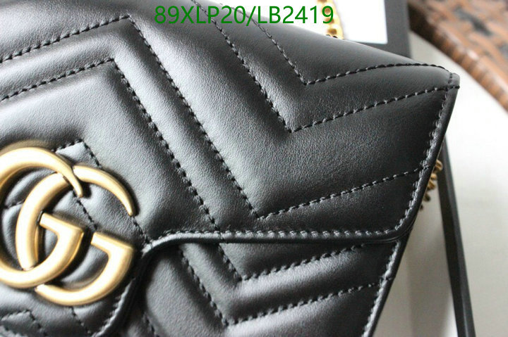 Gucci Bag-(4A)-Marmont,Code: LB2419,$: 89USD