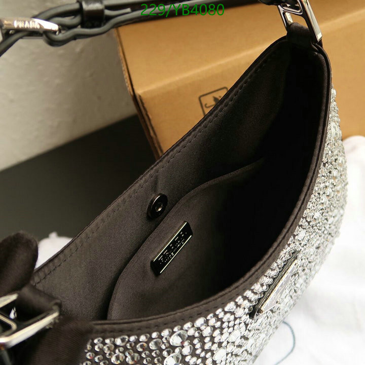 Prada Bag-(Mirror)-Cleo,Code: YB4080,$: 229USD