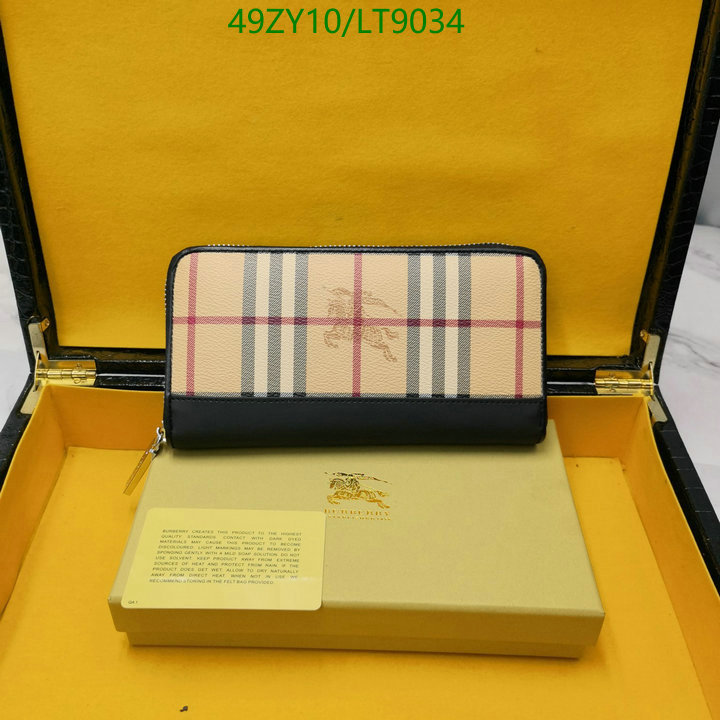 Burberry Bag-(4A)-Wallet-,Code: LT9034,$: 49USD