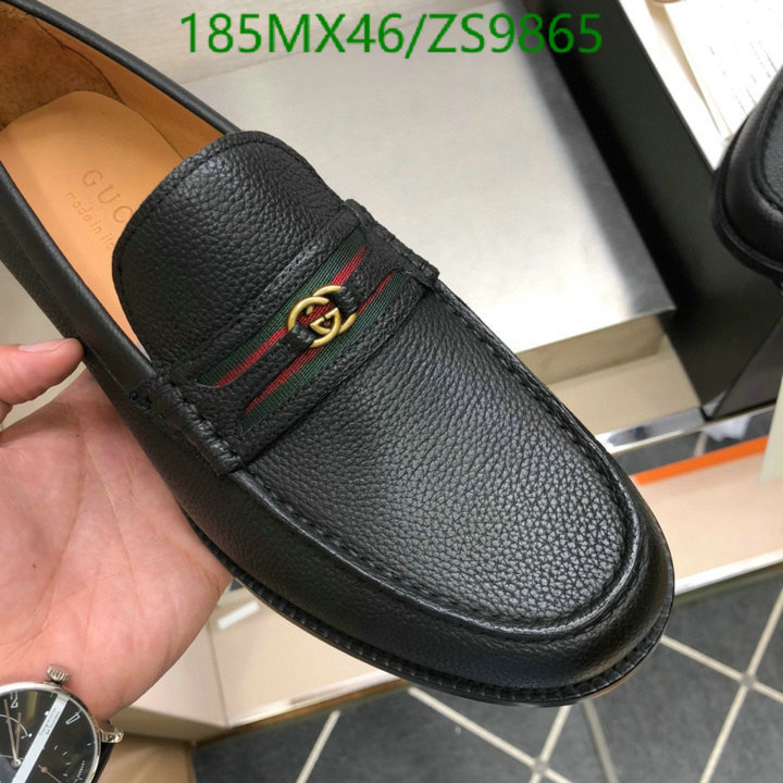 Men shoes-Gucci, Code: ZS9865,$: 185USD