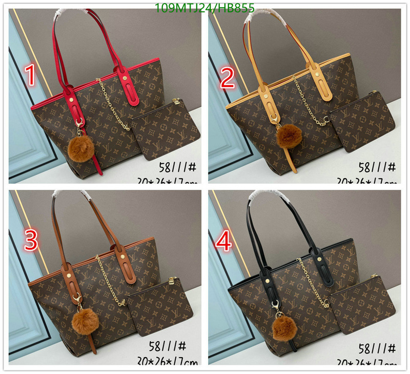 LV Bags-(4A)-Handbag Collection-,Code: HB855,$: 109USD