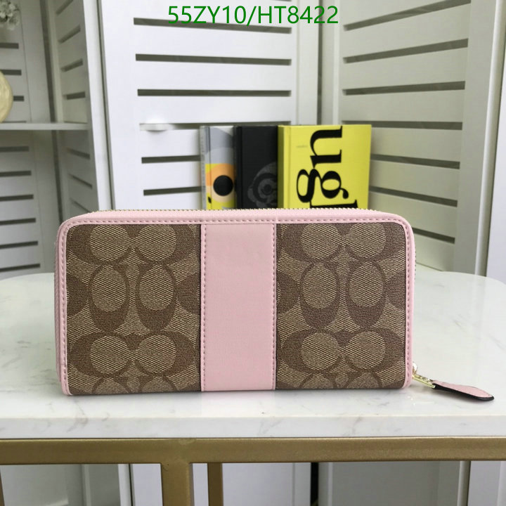 Coach Bag-(4A)-Wallet-,Code: HT8422,$: 55USD