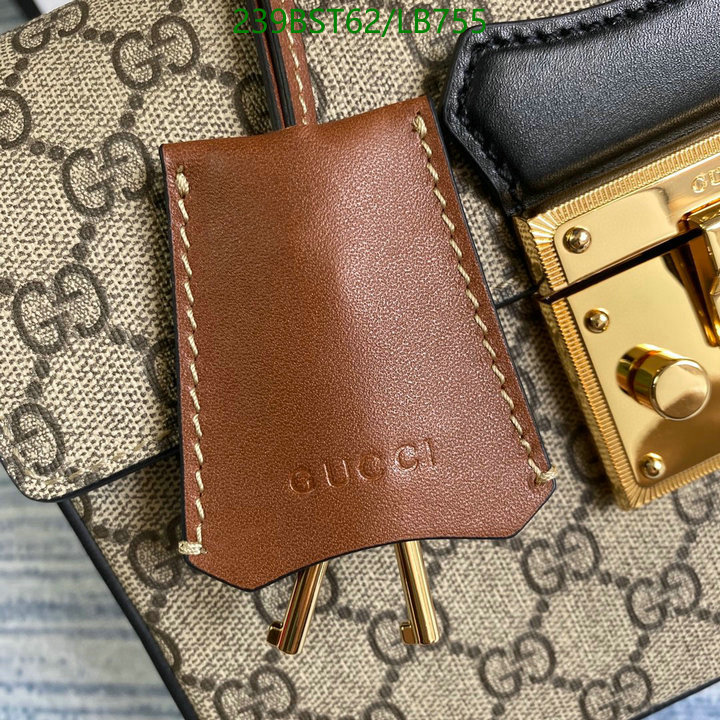 Gucci Bag-(Mirror)-Handbag-,Code: LB755,$: 239USD