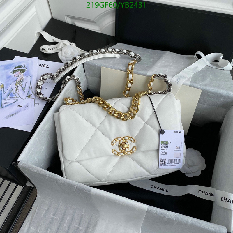 Chanel Bags -(Mirror)-Diagonal-,Code: YB2431,$: 219USD