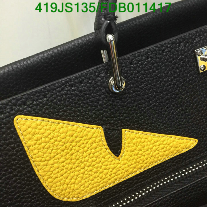 Fendi Bag-(Mirror)-Handbag-,Code: FDB011417,$: 419USD