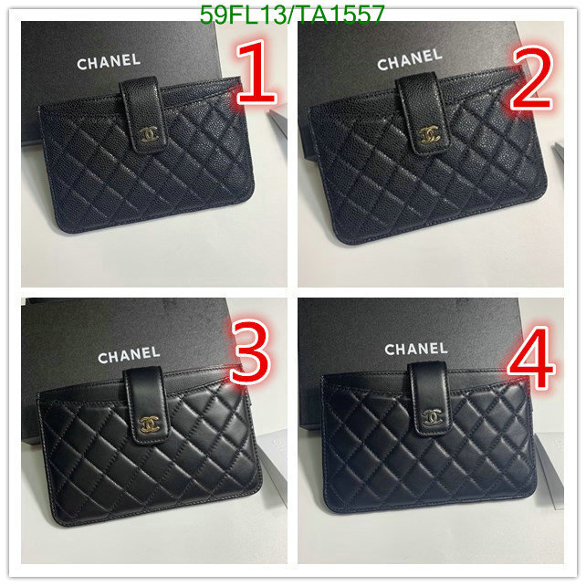 Chanel Bags ( 4A )-Wallet-,Code: TA1557,$: 59USD