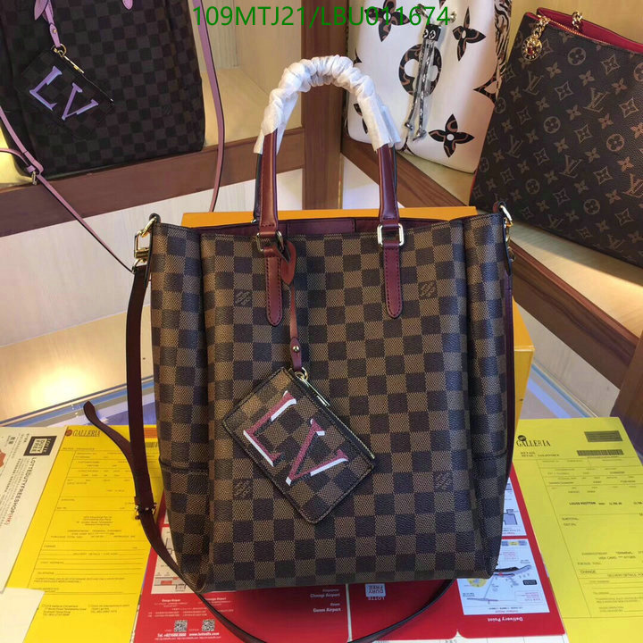 LV Bags-(4A)-Handbag Collection-,Code: LBU011674,$: 109USD