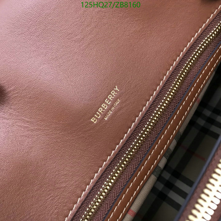 Burberry Bag-(4A)-Handbag-,Code: ZB8160,$: 125USD