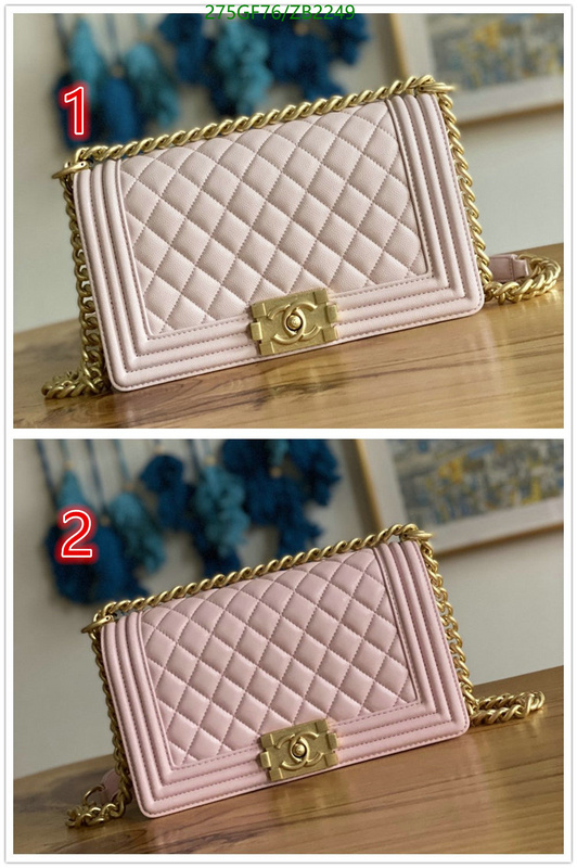 Chanel Bags -(Mirror)-Le Boy,Code: ZB2249,$: 275USD