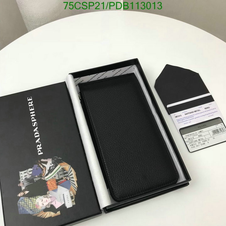 Prada Bag-(Mirror)-Wallet-,Code: PDB113013,$: 75USD