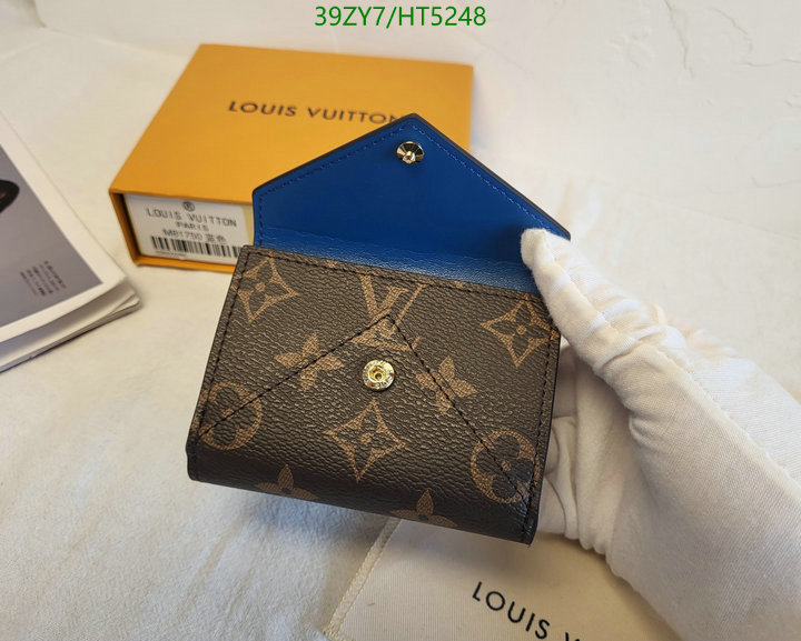 LV Bags-(4A)-Wallet-,Code: HT5248,$: 39USD