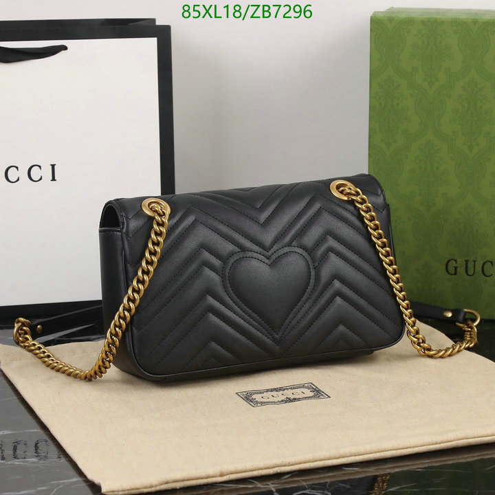 Gucci Bag-(4A)-Marmont,Code: ZB7296,$: 85USD