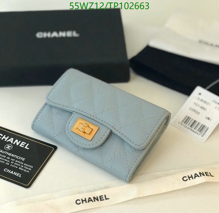 Chanel Bags ( 4A )-Wallet-,Code: TP102663,$: 55USD