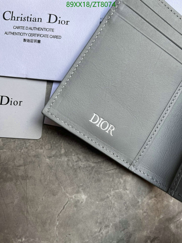 Dior Bags -(Mirror)-Wallet-,Code: ZT8074,$: 89USD