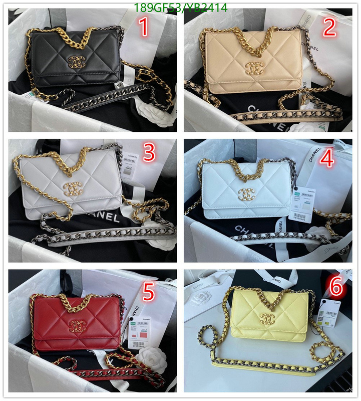 Chanel Bags -(Mirror)-Diagonal-,Code: YB2414,$: 189USD