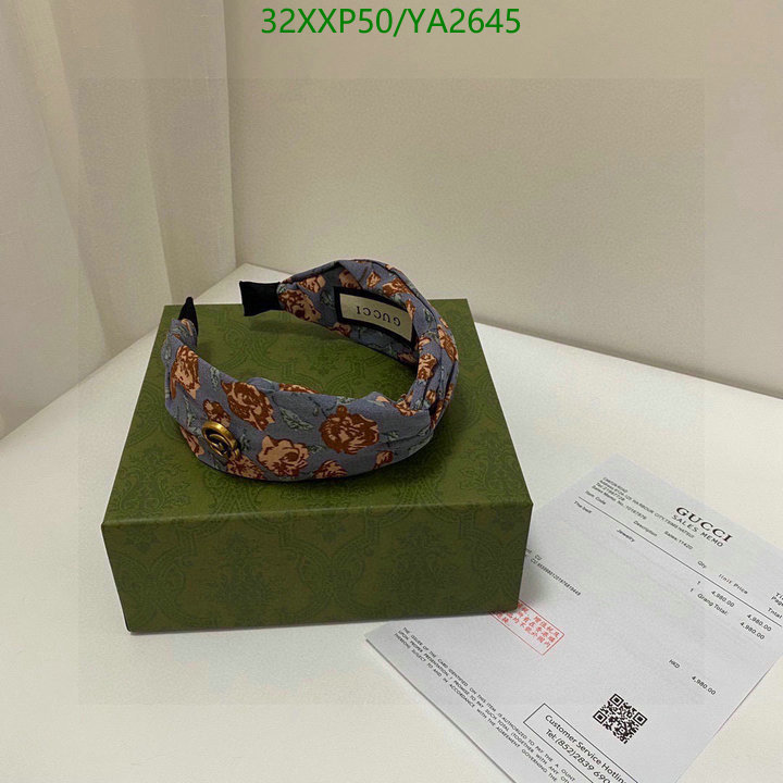 Headband-Gucci, Code: YA2645,$: 32USD