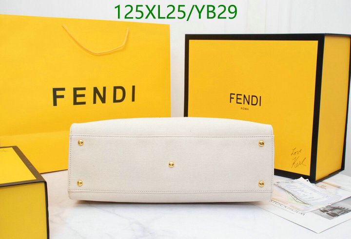 Fendi Bag-(4A)-Handbag-,Code: YB29,$: 125USD