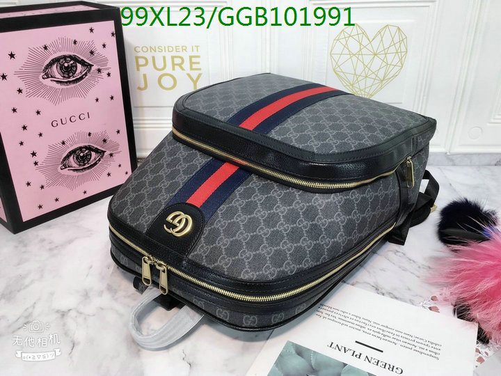 Gucci Bag-(4A)-Backpack-,Code: GGB101991,$:99USD