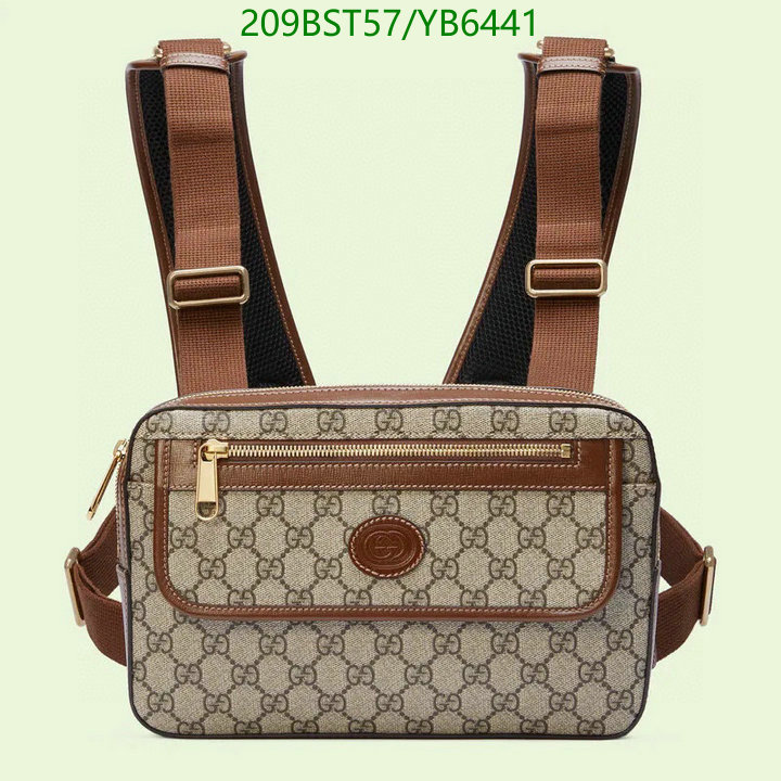 Gucci Bag-(Mirror)-Backpack-,Code: YB6441,$: 209USD