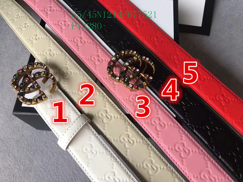 Belts-Gucci, Code： GGP010414,$: 55USD