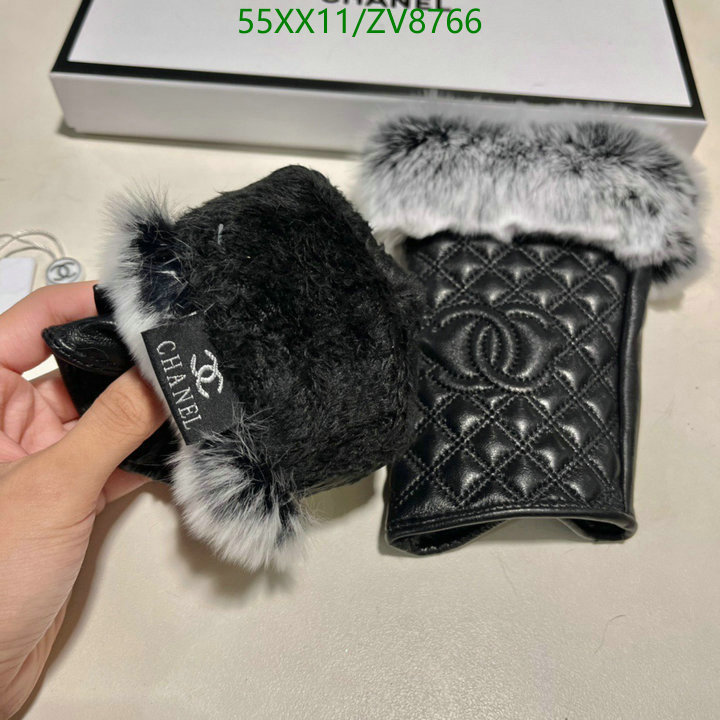 Gloves-Chanel, Code: ZV8766,$: 55USD