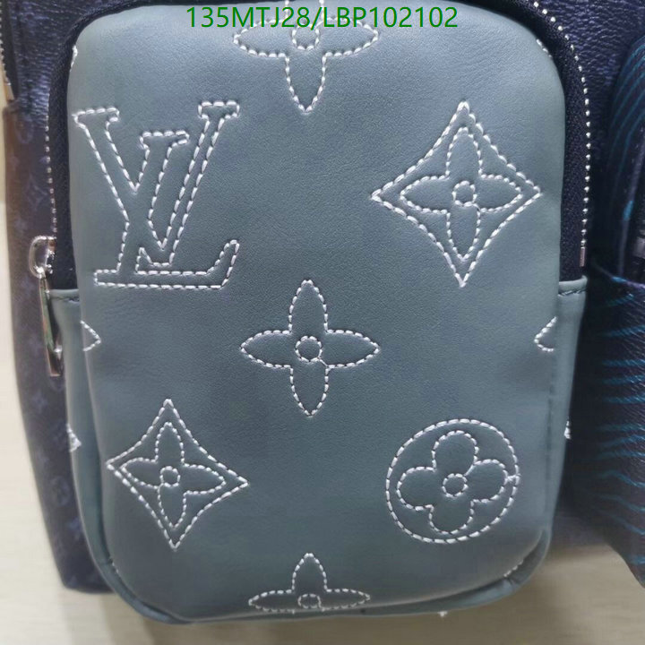 LV Bags-(4A)-Backpack-,Code: LBP102102,$: 135USD