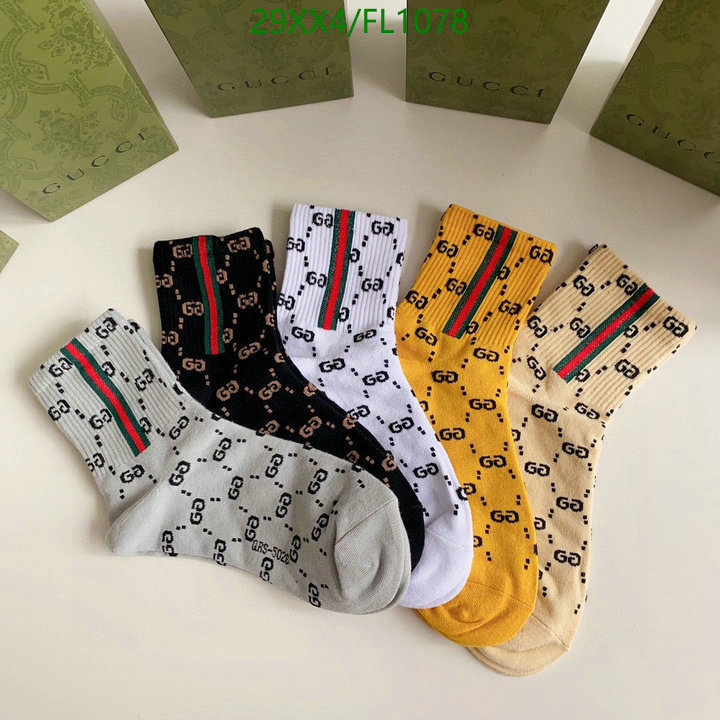 Sock-Gucci, Code: FL1078,$: 29USD