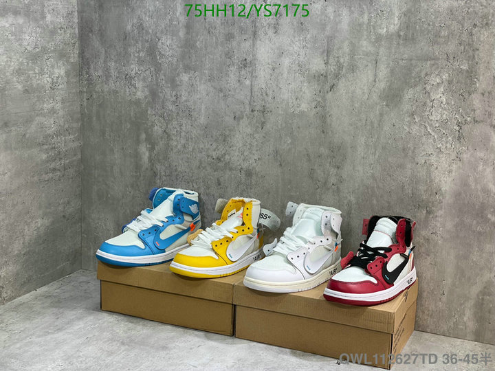 Men shoes-Air Jordan, Code: YS7175,$: 75USD