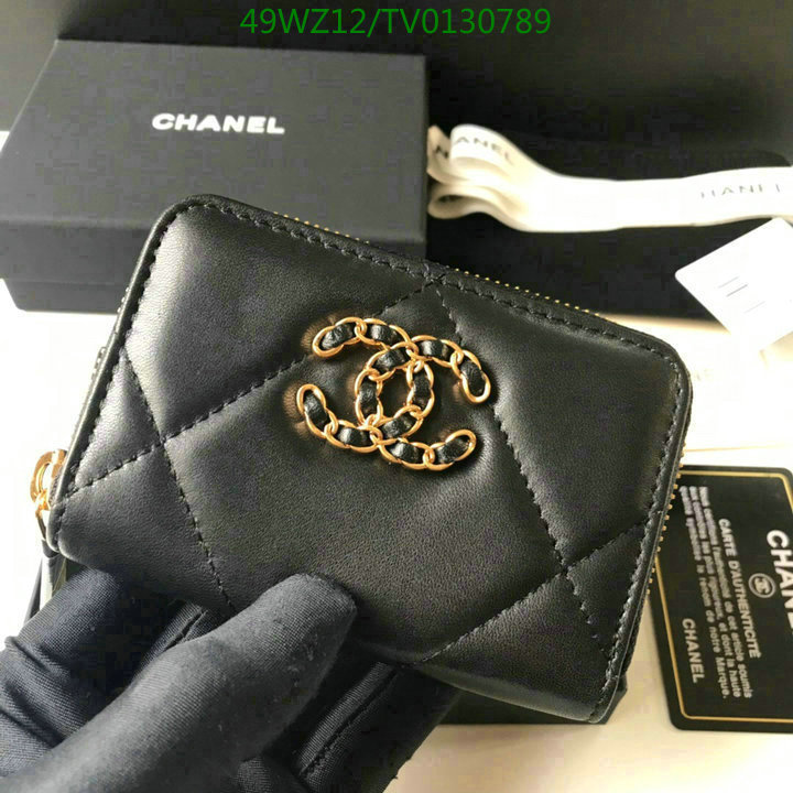 Chanel Bags ( 4A )-Wallet-,Code: TV0130789,$: 65USD