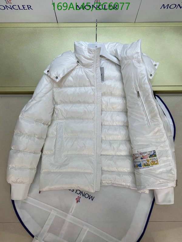 Down jacket Men-Moncler, Code: ZC6077,$: 169USD