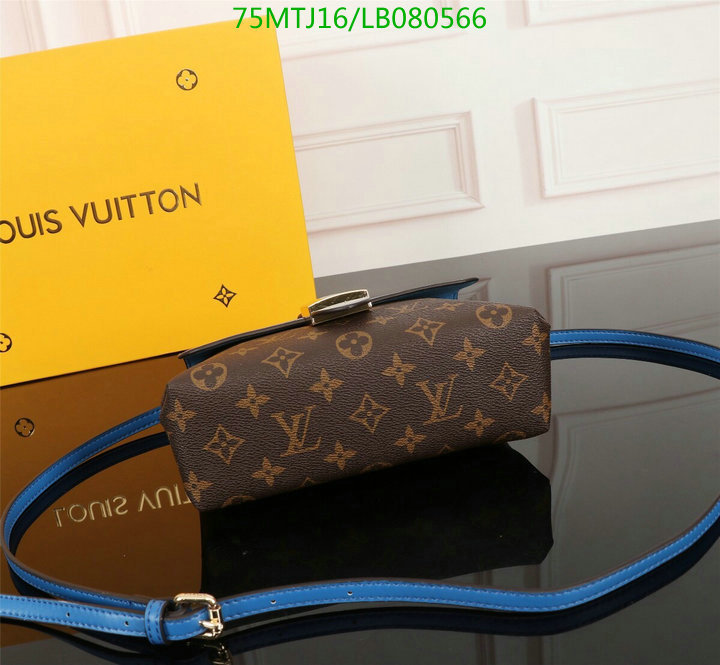 LV Bags-(4A)-Handbag Collection-,Code: LB080566,$: 75USD