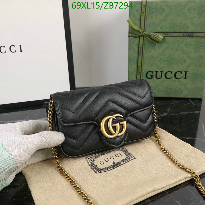 Gucci Bag-(4A)-Marmont,Code: ZB7294,$: 69USD