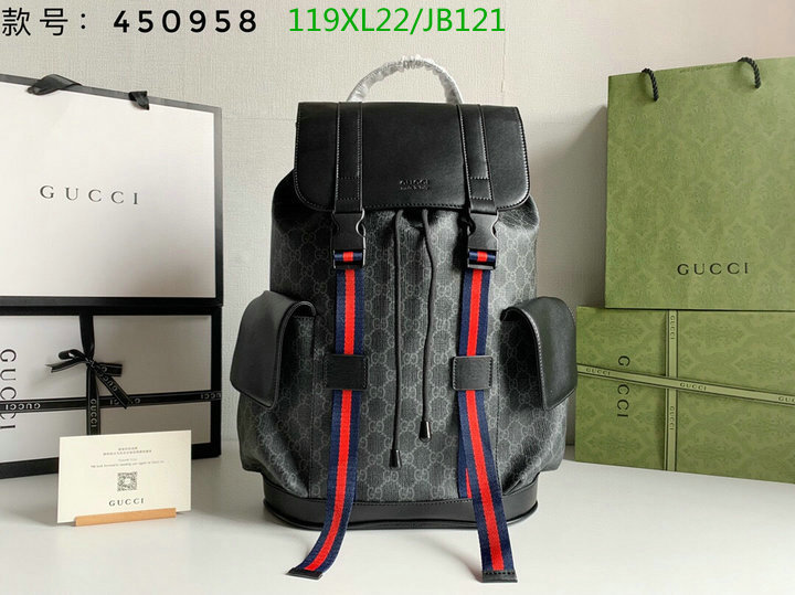 Gucci Bag-(4A)-Backpack-,Code: JB121,$: 119USD