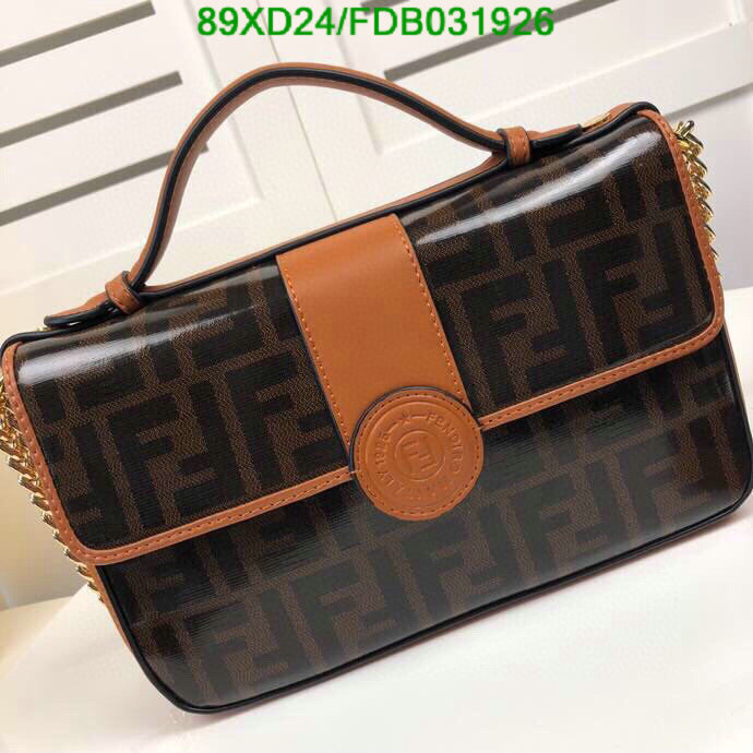 Fendi Bag-(4A)-Diagonal-,Code: FDB031926,$:89USD