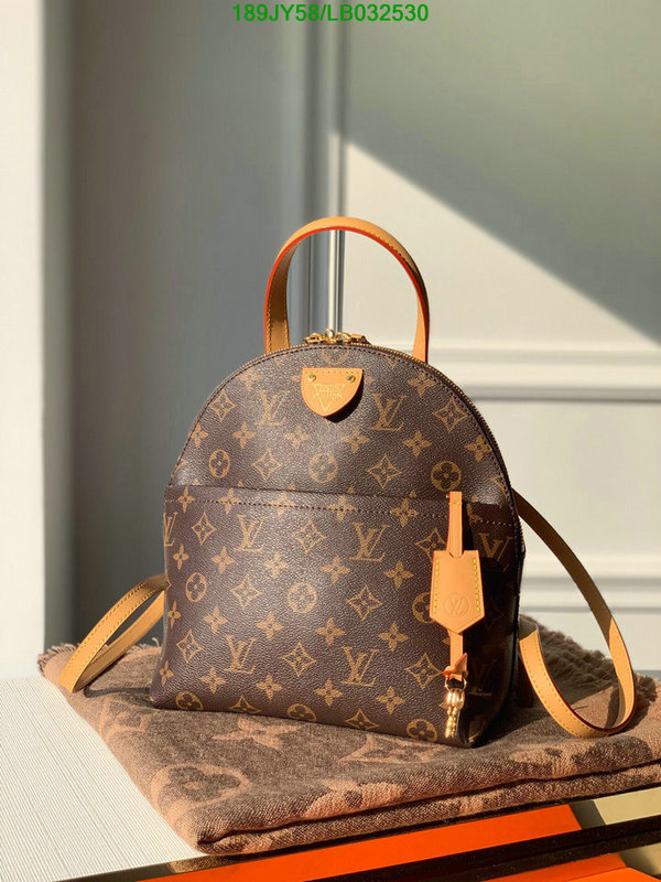 LV Bags-(Mirror)-Backpack-,Code: LB032530,$: 189USD