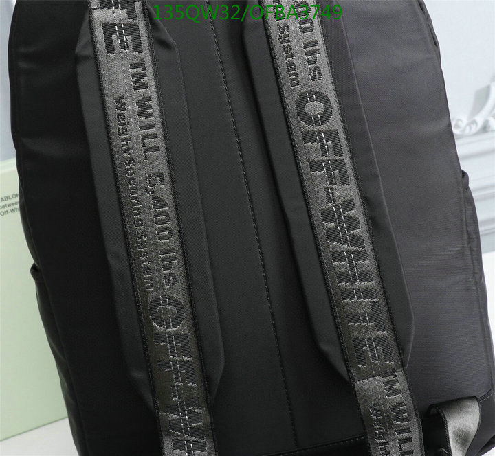 Off-White Bag-(Mirror)-Backpack-,Code: OFBA3749,$: 135USD