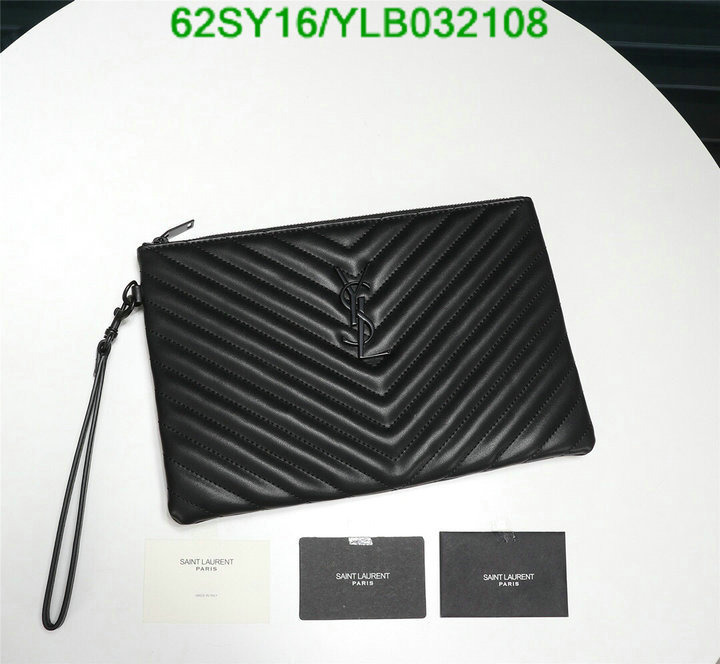 YSL Bag-(4A)-Clutch-,Code: YLB032108,$: 62USD