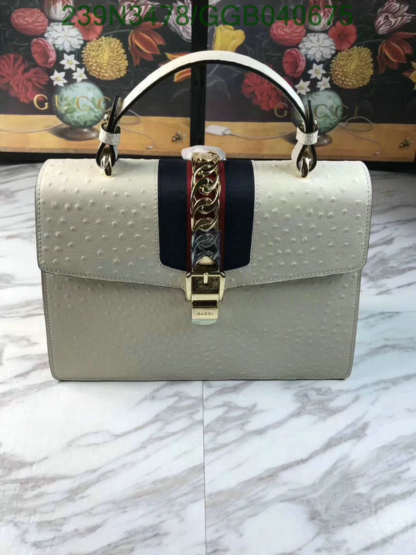 Gucci Bag-(Mirror)-Diagonal-,Code:GGB040675,$: 239USD