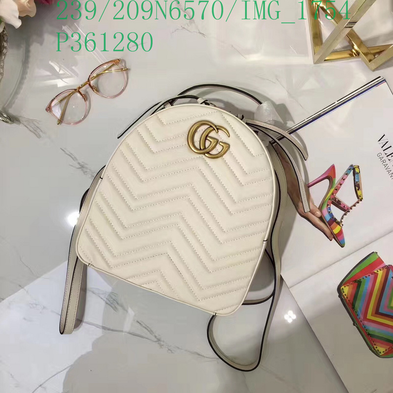 Gucci Bag-(Mirror)-Backpack-,Code: GGB112753,$: 239USD