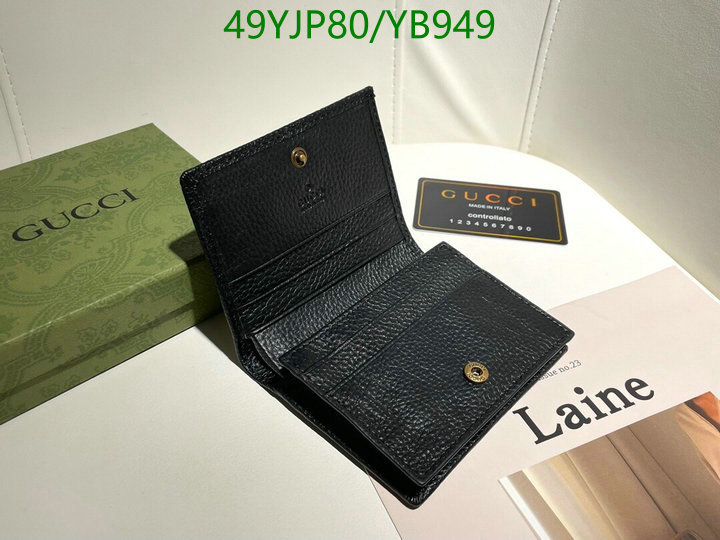 Gucci Bag-(4A)-Wallet-,Code: YT949,$: 49USD