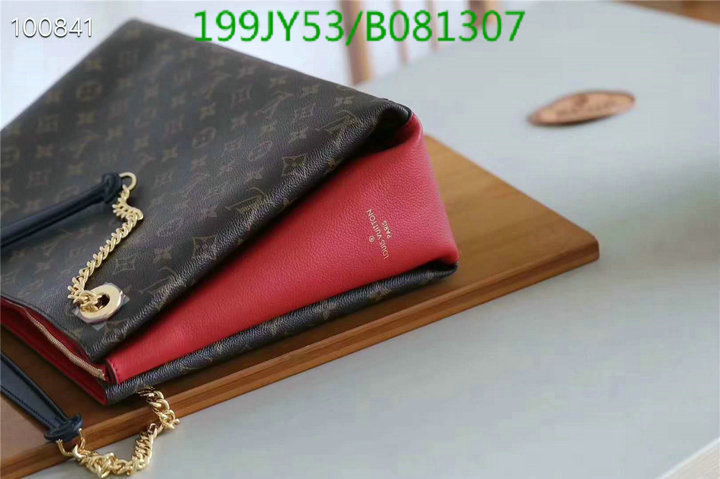 LV Bags-(Mirror)-Handbag-,Code: B081107,$: 199USD