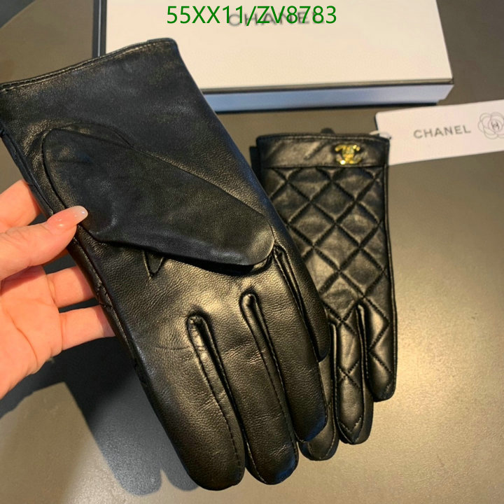 Gloves-Chanel, Code: ZV8783,$: 55USD