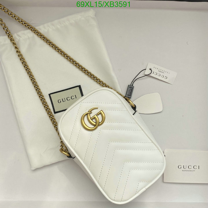 Gucci Bag-(4A)-Marmont,Code: XB3591,$: 69USD