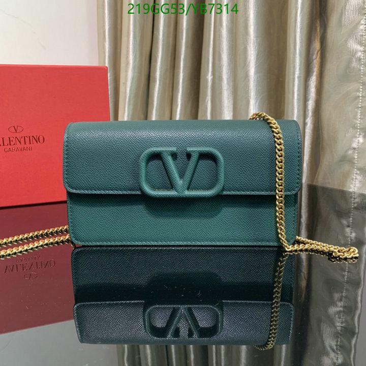 Valentino Bag-(Mirror)-Diagonal-,Code: YB7314,$: 219USD